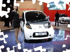 Modelka, Pokaz, Citroen C-Zero