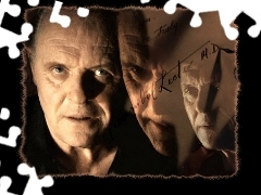 twarze, oczy, Anthony Hopkins