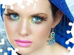 Make-Up, Kolczyk, Kobieta