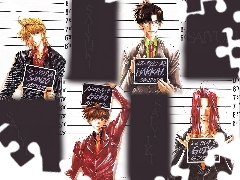 rozpoznanie, lustro, Saiyuki