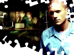 Wentworth Miller, koszula, Prison Break