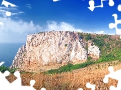 Chmury, Niebo, Góry