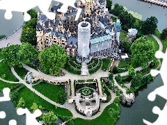 Schwerin, Niemcy, Zamek