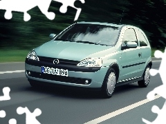 Pastelowy, Opel Corsa