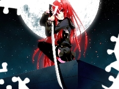 Shakugan No Shana, Katana, Dziewczyna, Ninja