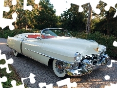 Cadillac Eldorado, Kabriolet, Samochód Zabytkowy, Biały