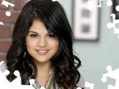 Kręcone, Włosy, Selena Gomez