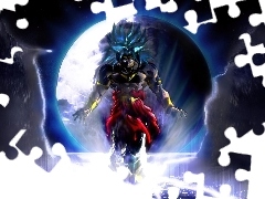 Księżyc, Broly, Dragon, Ball