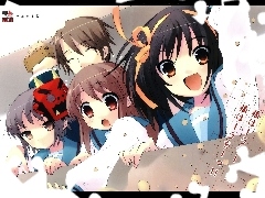 dzieciaki, Suzumiya Haruhi No Yuuutsu