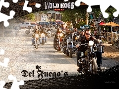 harleye, ulica, Wild Hogs, gang