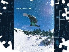 Fletcher, Snowbording