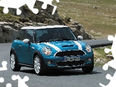 Mini Cooper S, Niebieski