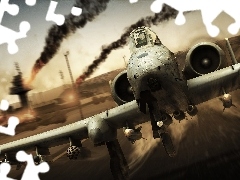 Lotnisko, Start, Samolot, A-10 Thunderboold