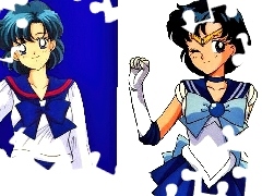 Z, Czarodziejka, Ami, Księżyca, Mizuno